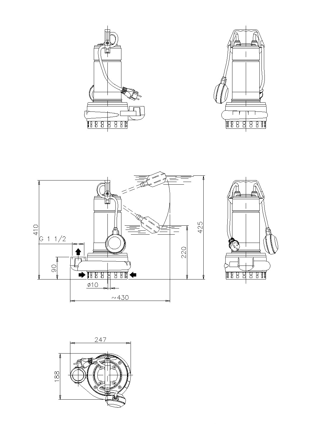 Dimensioni (mm)