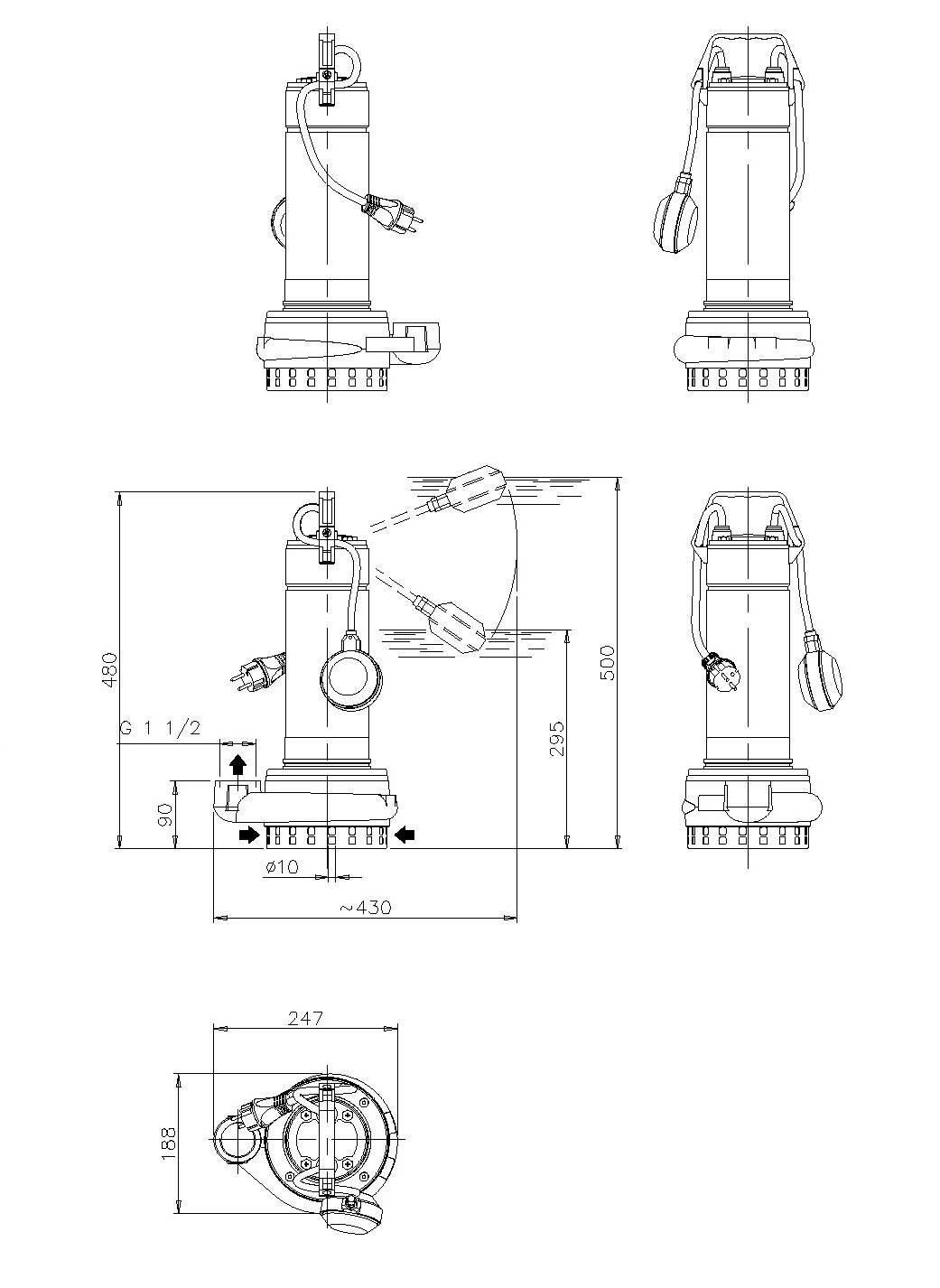 Dimensioni (mm)